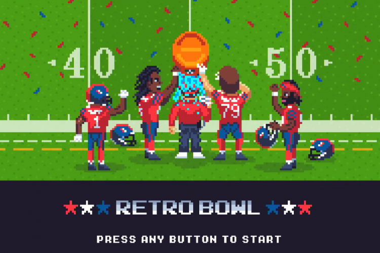 Download Retro Bowl College v0.9.2 MOD APK 2024 [Unlocked Premium], Experience The Collegiate Football